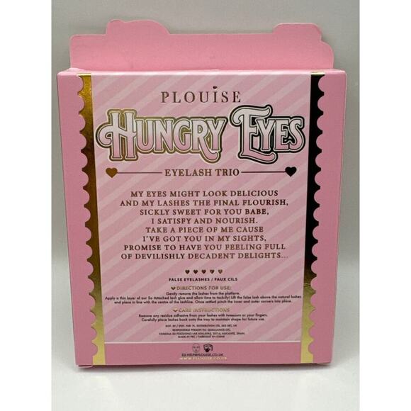 P.Louise Hungry Eyes Lash Set BNIB - Picture 3 of 3